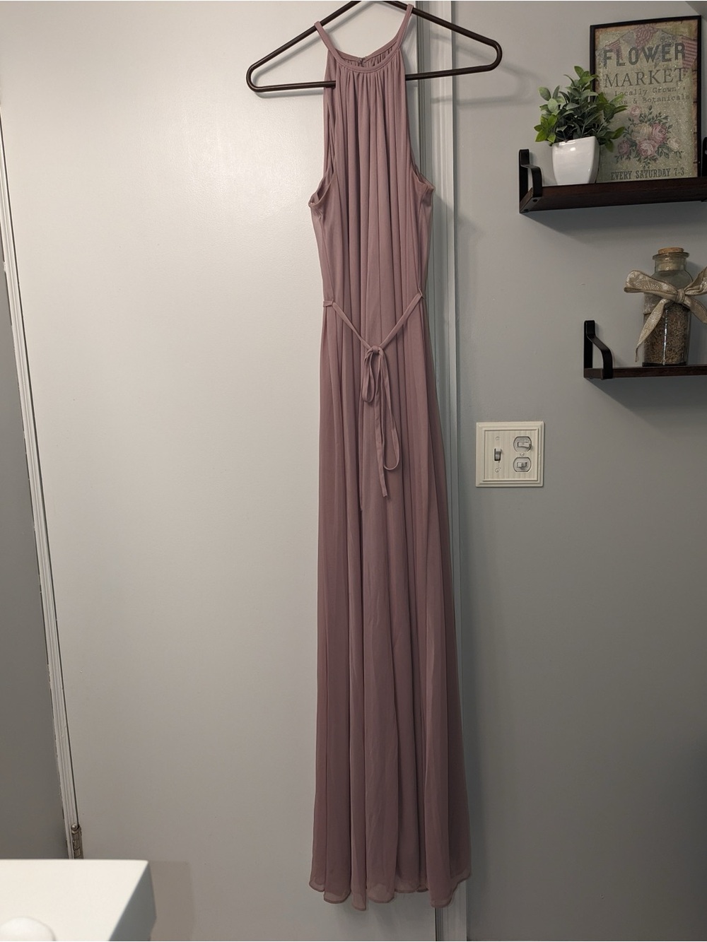 Soft Mauve Maxi Formal Dress
